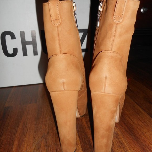 NIB Schutz Platform Nubuck leather boots, 7.5 - Picture 4 of 10